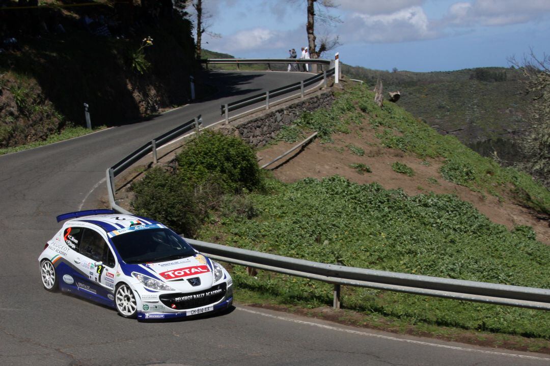 El Rally Islas Canarias.