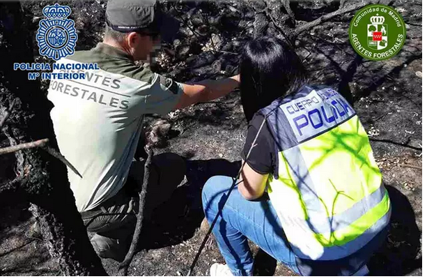 En el registro del domicilio se han intervenido numerosos artefactos incendiarios, como mechas, cerillas, fragmentos de ferralla, piedras y disolventes