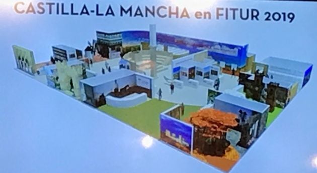 Plano del stand de Fitur 2019