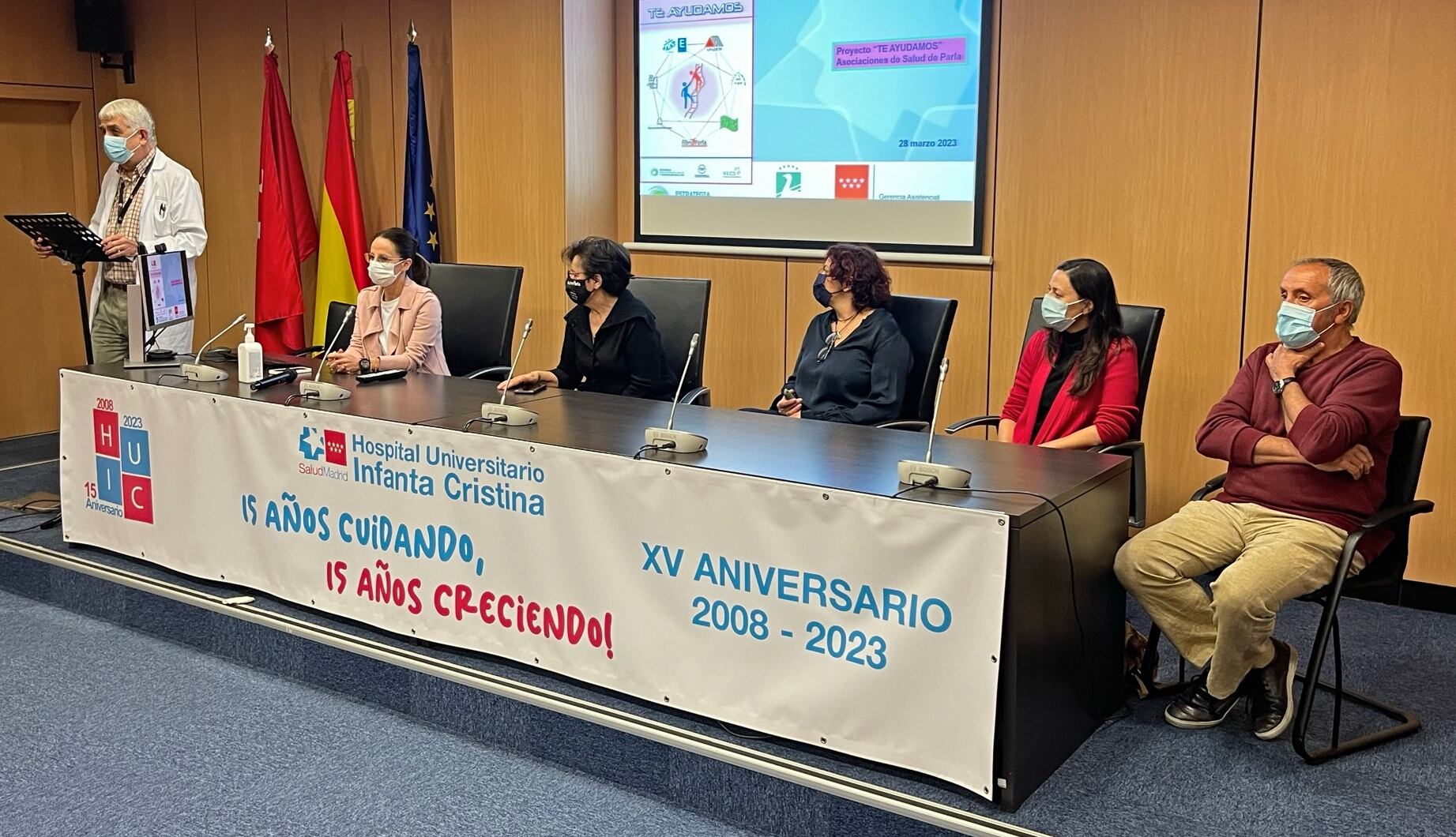 El Hospital ha acogido la presentación del proyecto &#039;Te Ayudamos&#039;