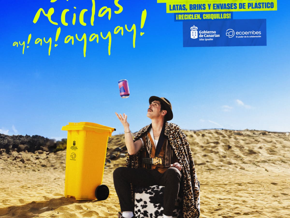 Usar la polka como arma para concienciar sobre la importancia del reciclaje: La nueva campaña del Gobierno de Canarias