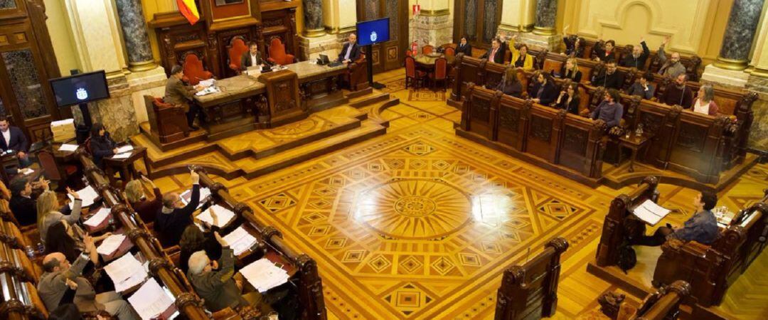 Pleno de A Coruña