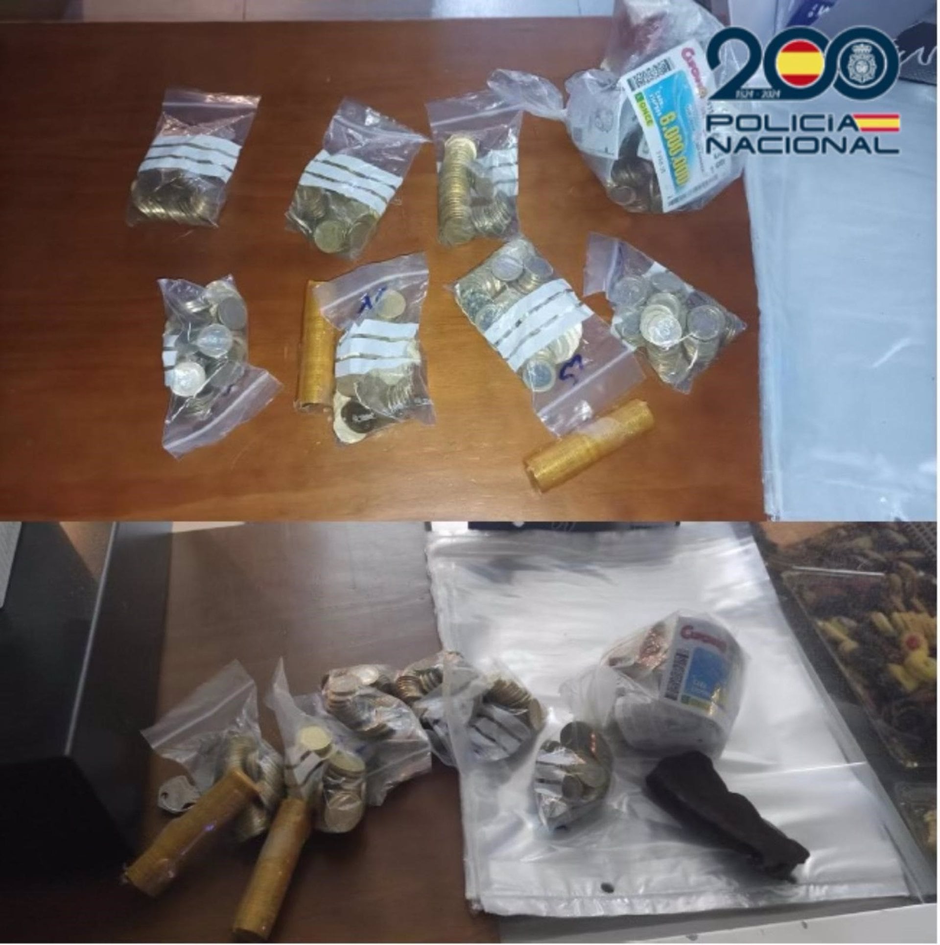 Material incautado. - POLICÍA NACIONAL