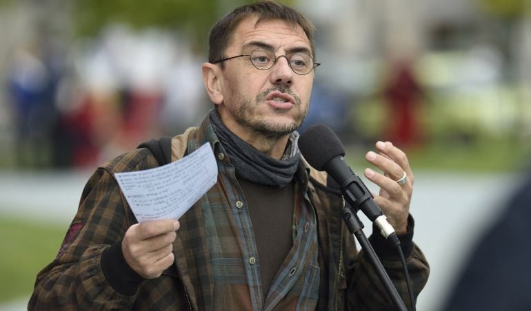 El cofundador de Podemos, Juan Carlos Monedero, en una imagen de archivo.