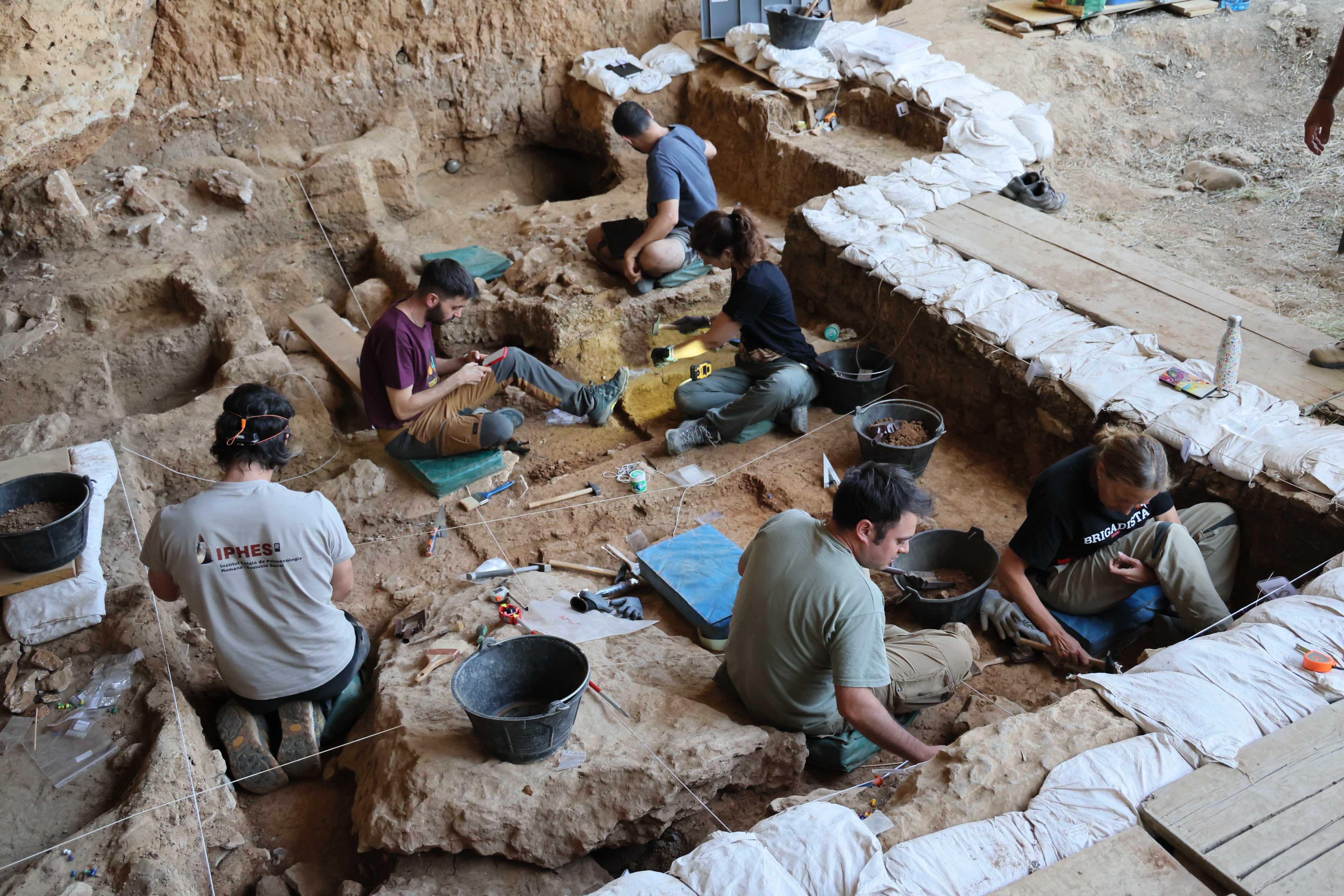 Excavación en La Malia, Tamajón