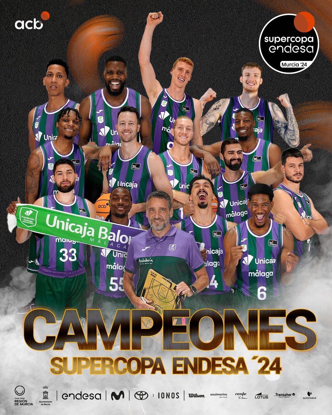 El Unicaja campeón de la Supercopa al ganar al Real Madrid