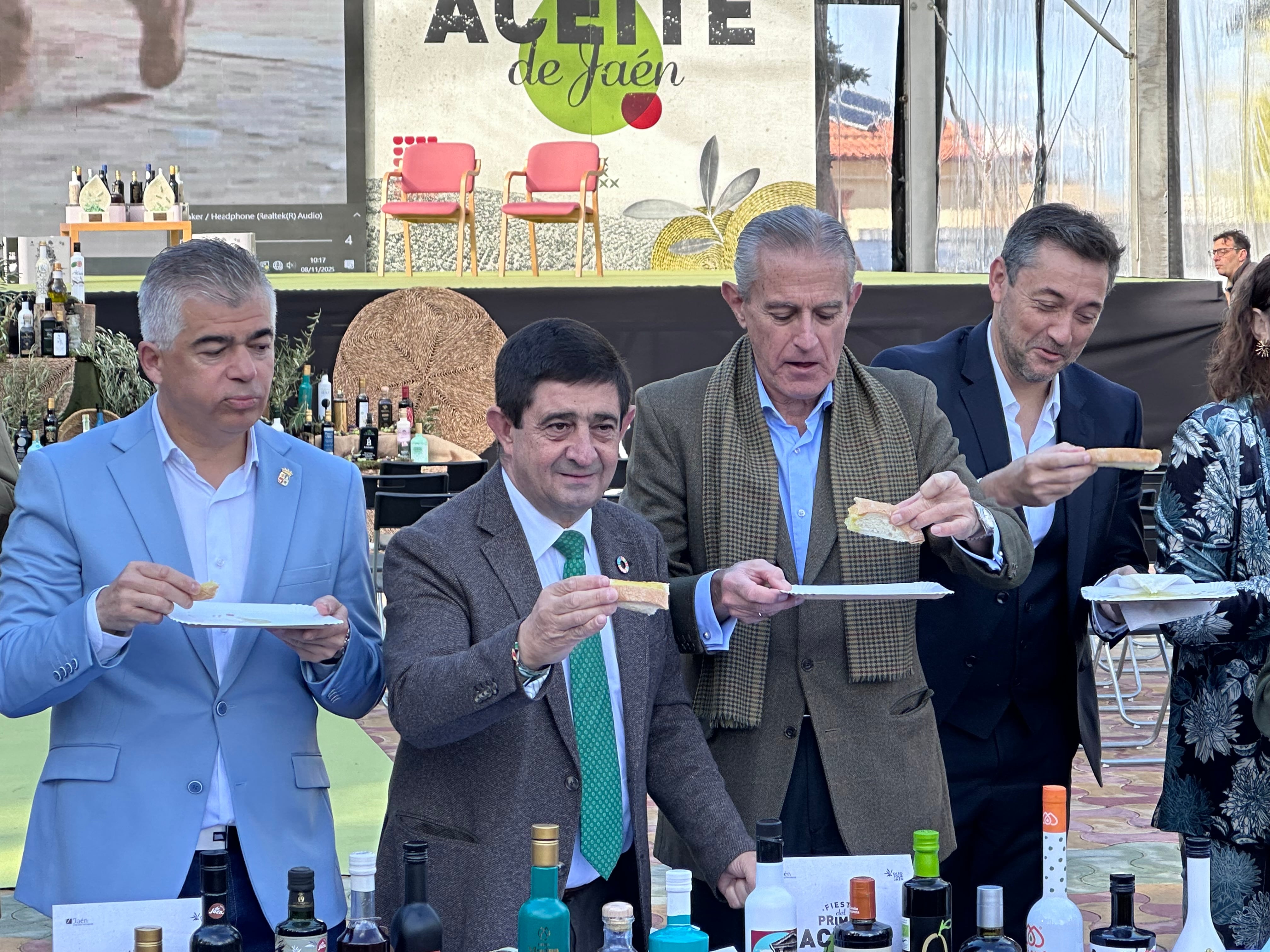 Inauguración de la Fiesta del Primer Aceite de Jaén.