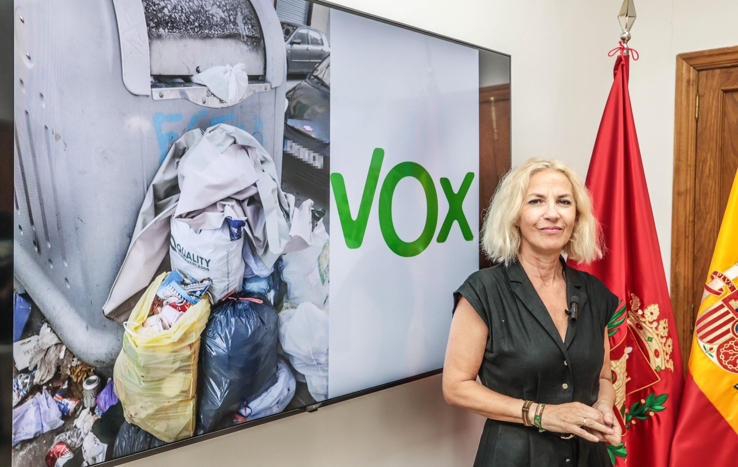 Paqui Vicente, portavoz de Vox Elda