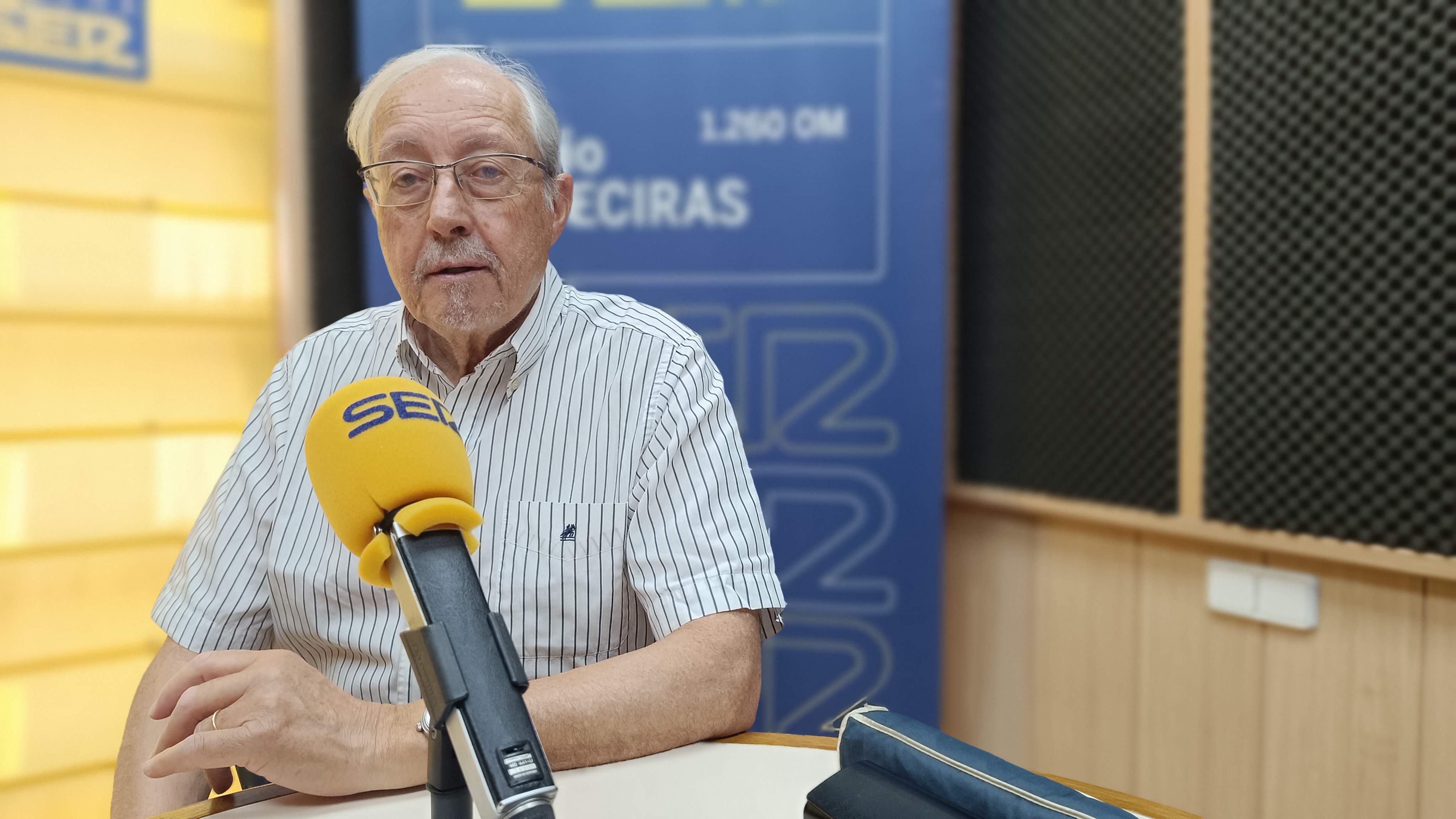 Juan M. Martín, directivo de Rizoma, asociación dedicada a la promoción y divulgación del Jazz en la comarca de Campo de Gibraltar.