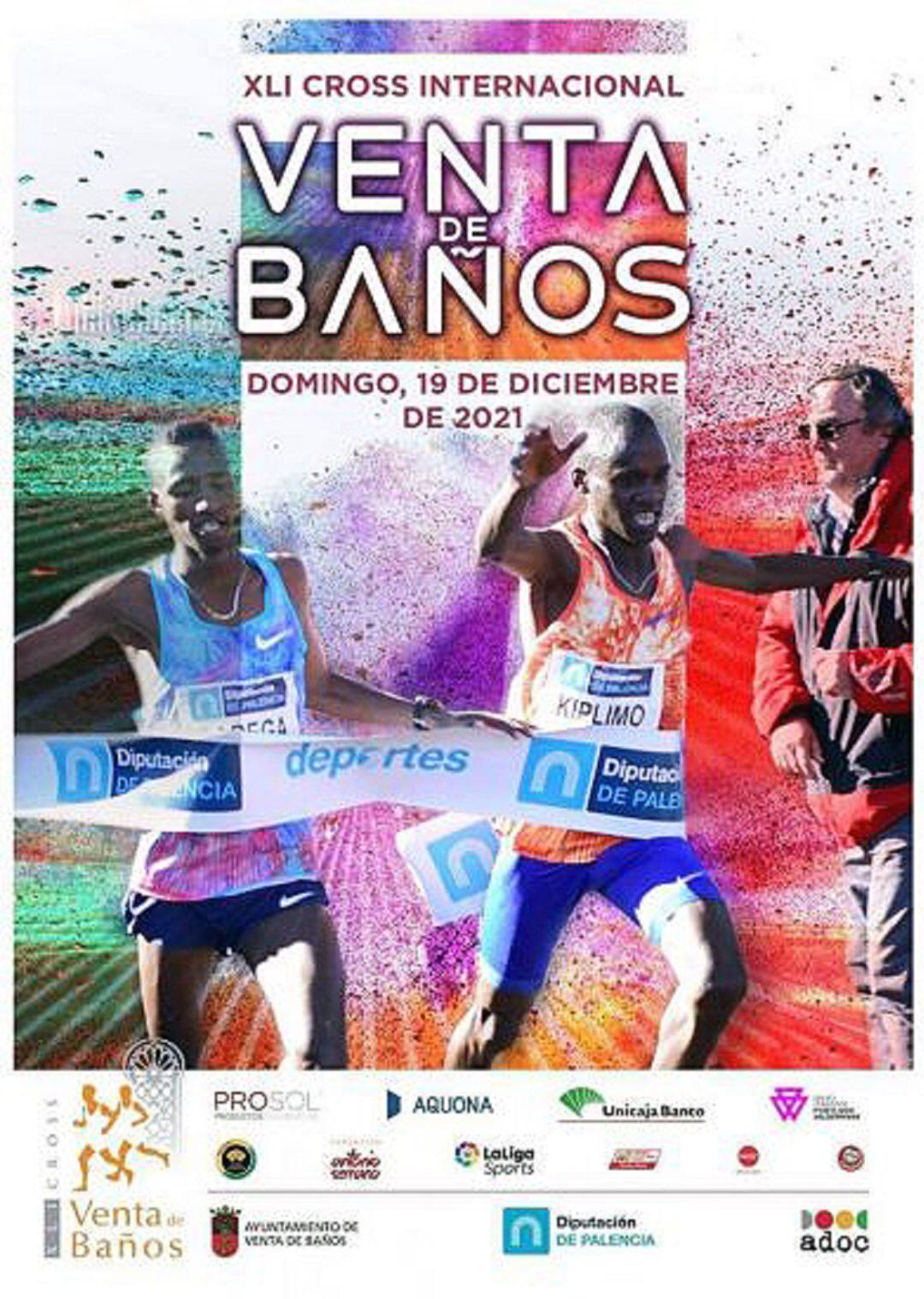 Cartel del Cross Internacional de Venta de Baños (Palencia)