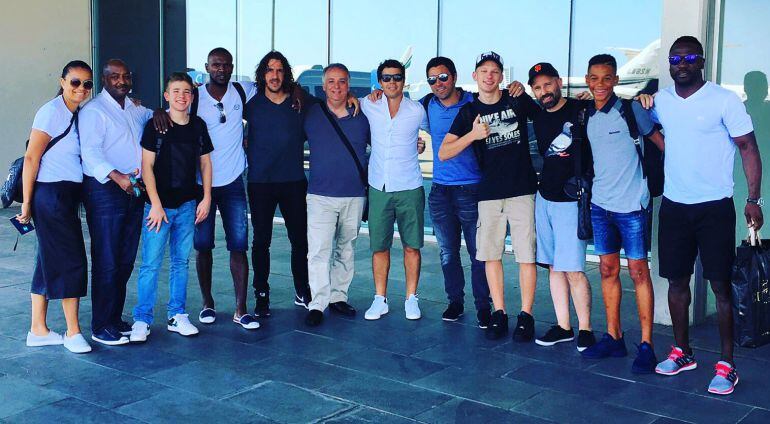 Puyol y la expedición del Barça ya han regresado desde Turquía.