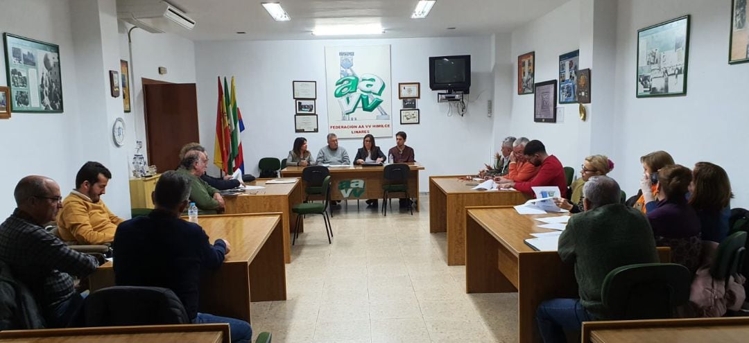 Reunión sobre presupuestos municipales en la federación Himilce. 