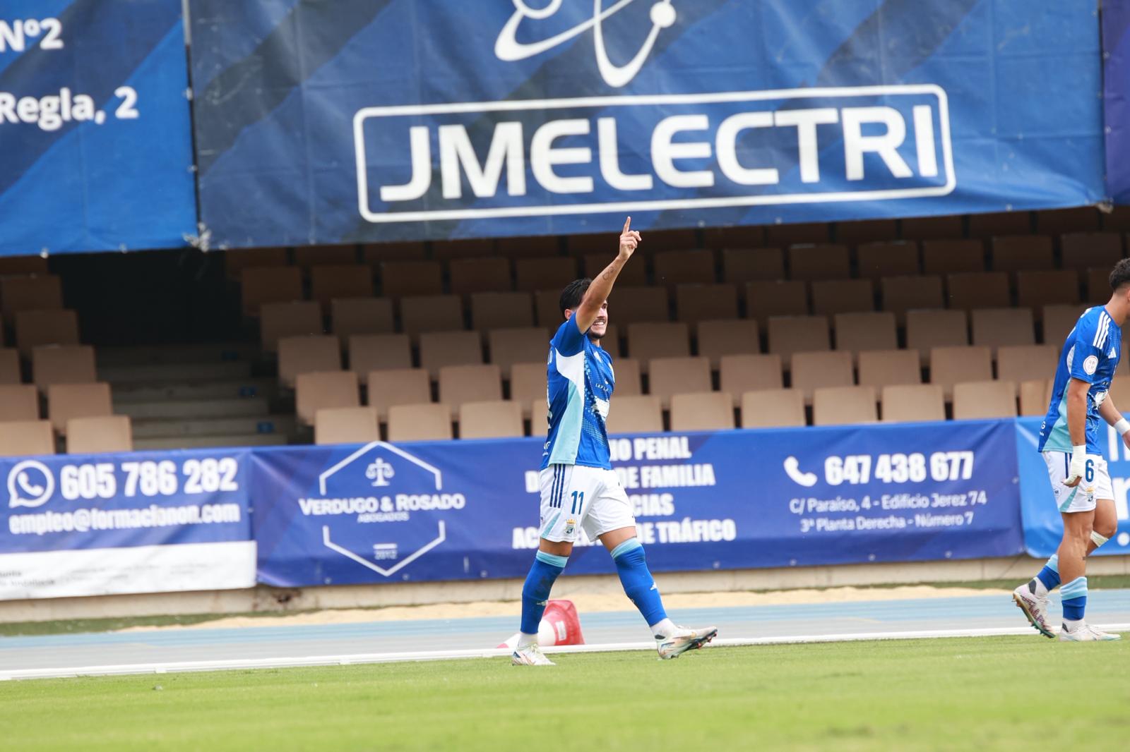 Mati Castillo fue el autor del gol de la victoria del Xerez CD ante el Almería B