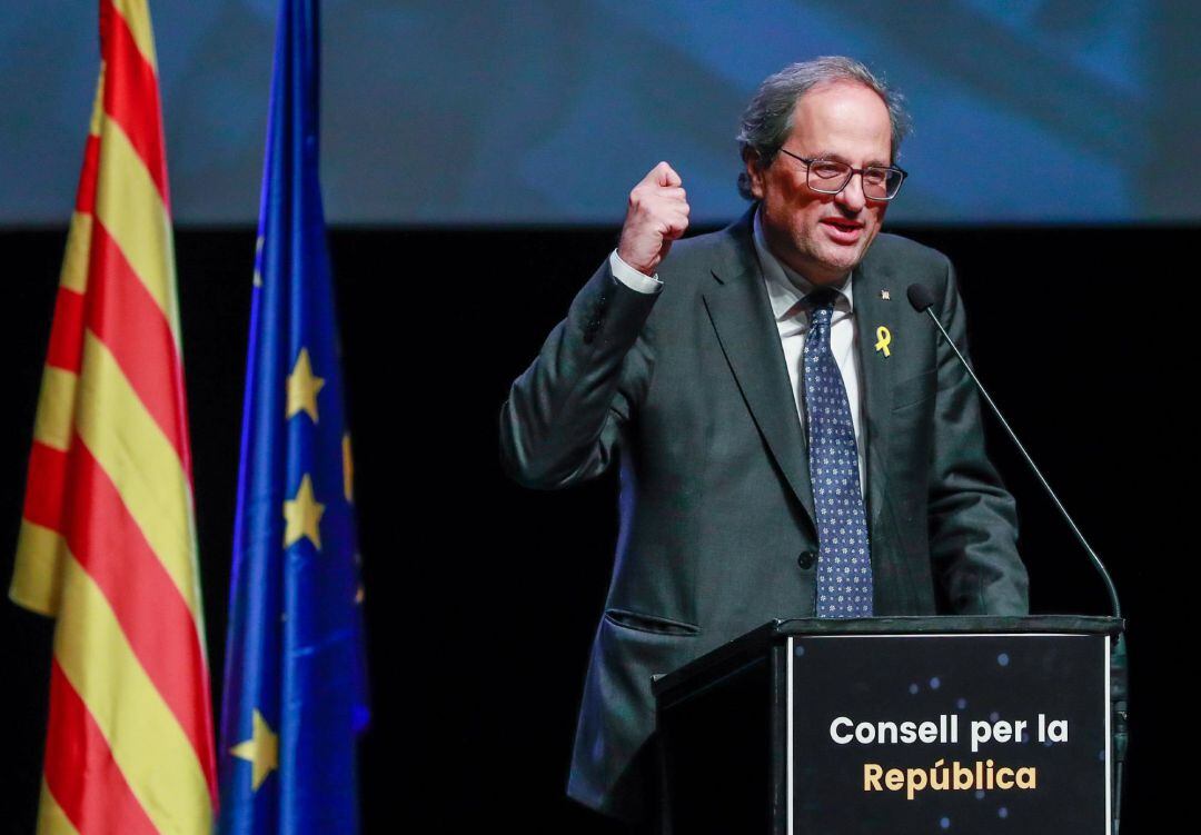 El president de la Generalitat, Quim Torra. 