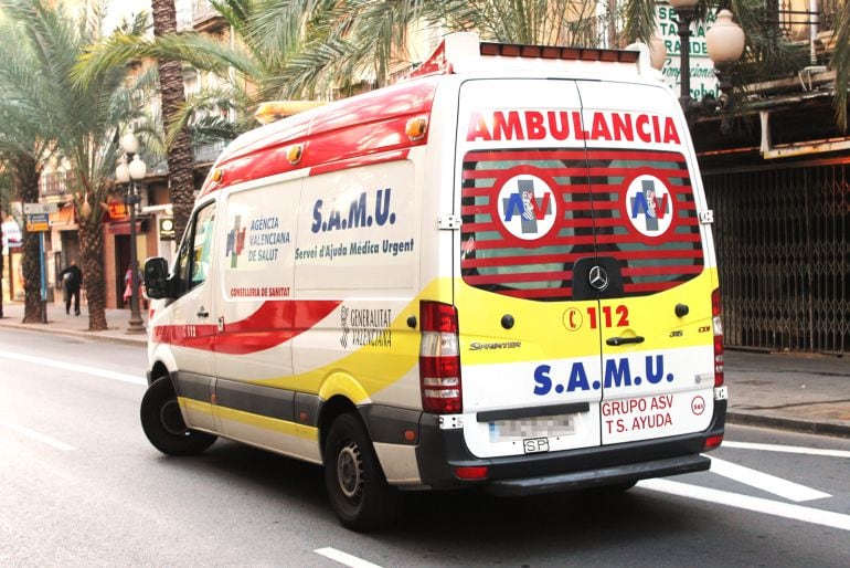 Ambulancia del SAMU Grupo ASV (Imagen de recurso)