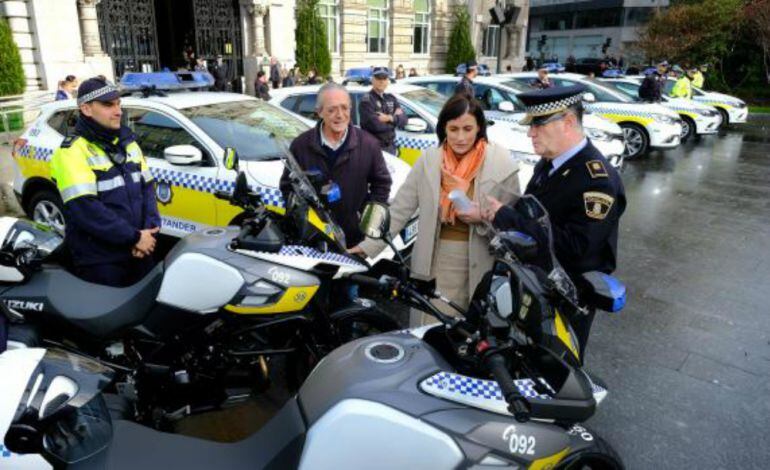 Imagen de archivo de la presentación de los nuevos vehículos de la Policía Local.