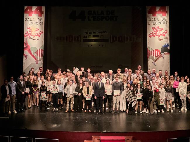 GANDIA (VALÈNCIA), 19/11/2022.- 44ª Gala de l’esport. FOTO: Natxo Francés