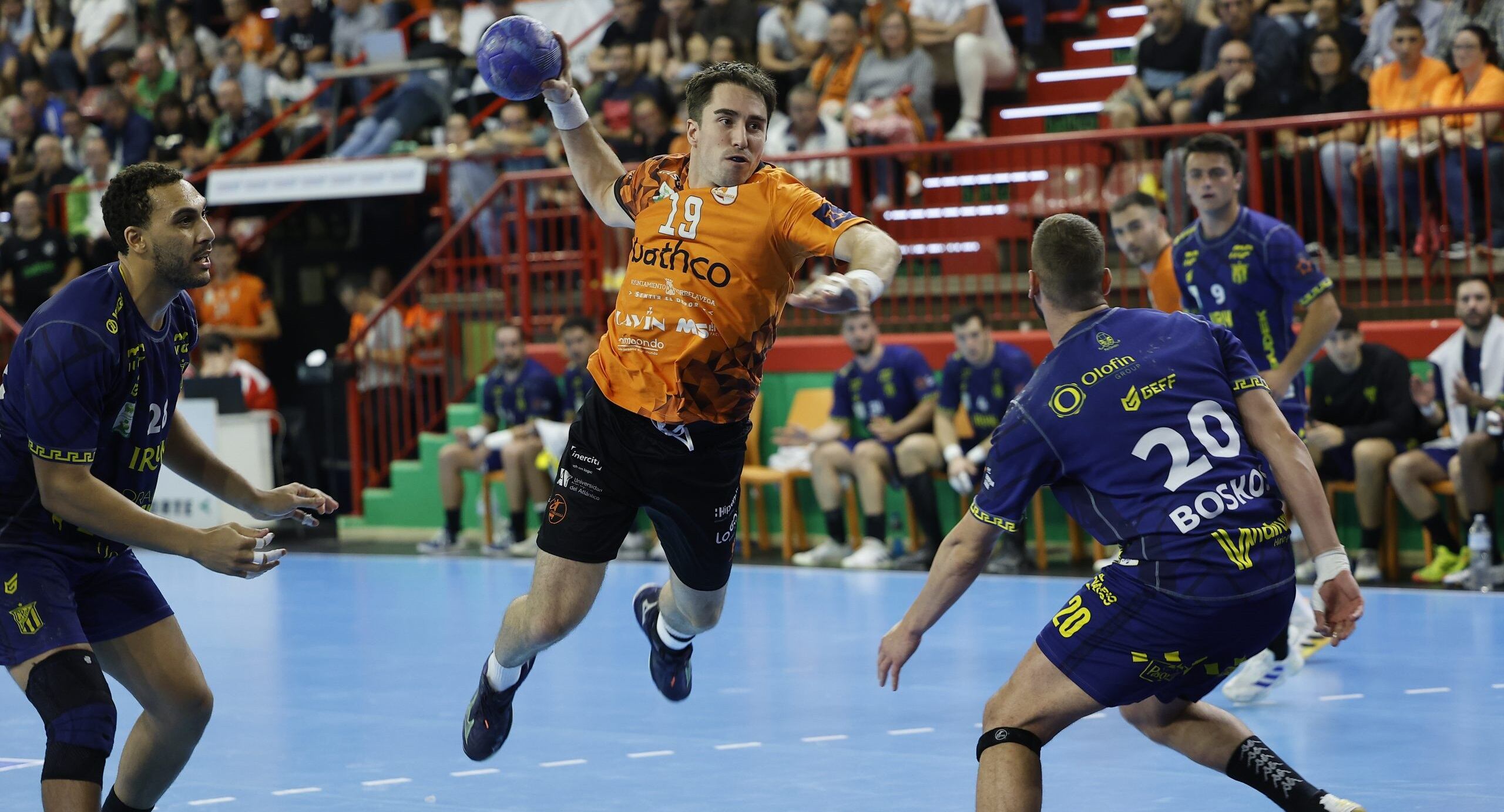 Borja Lombilla, contra Bidasoa.