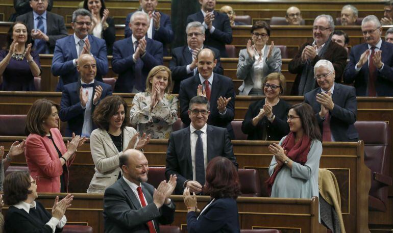 El socialista Patxi López proclamado nuevo presidente del Congreso de los Diputados.