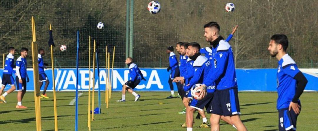 Entrenamiento del Depor