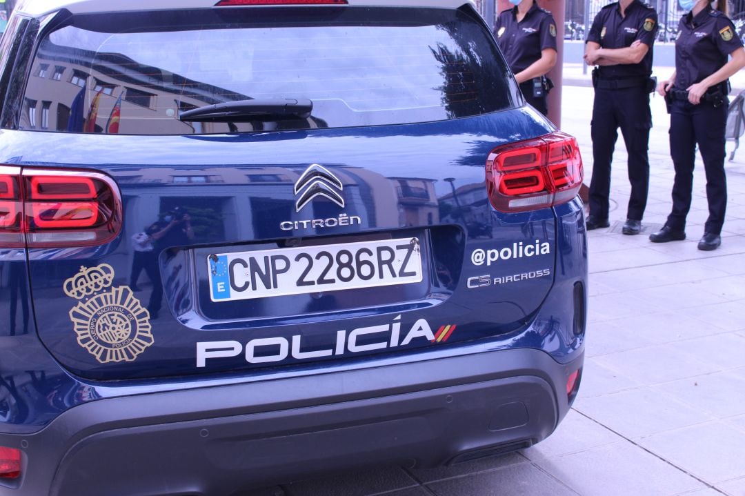 Vehículo de la Policía Nacional