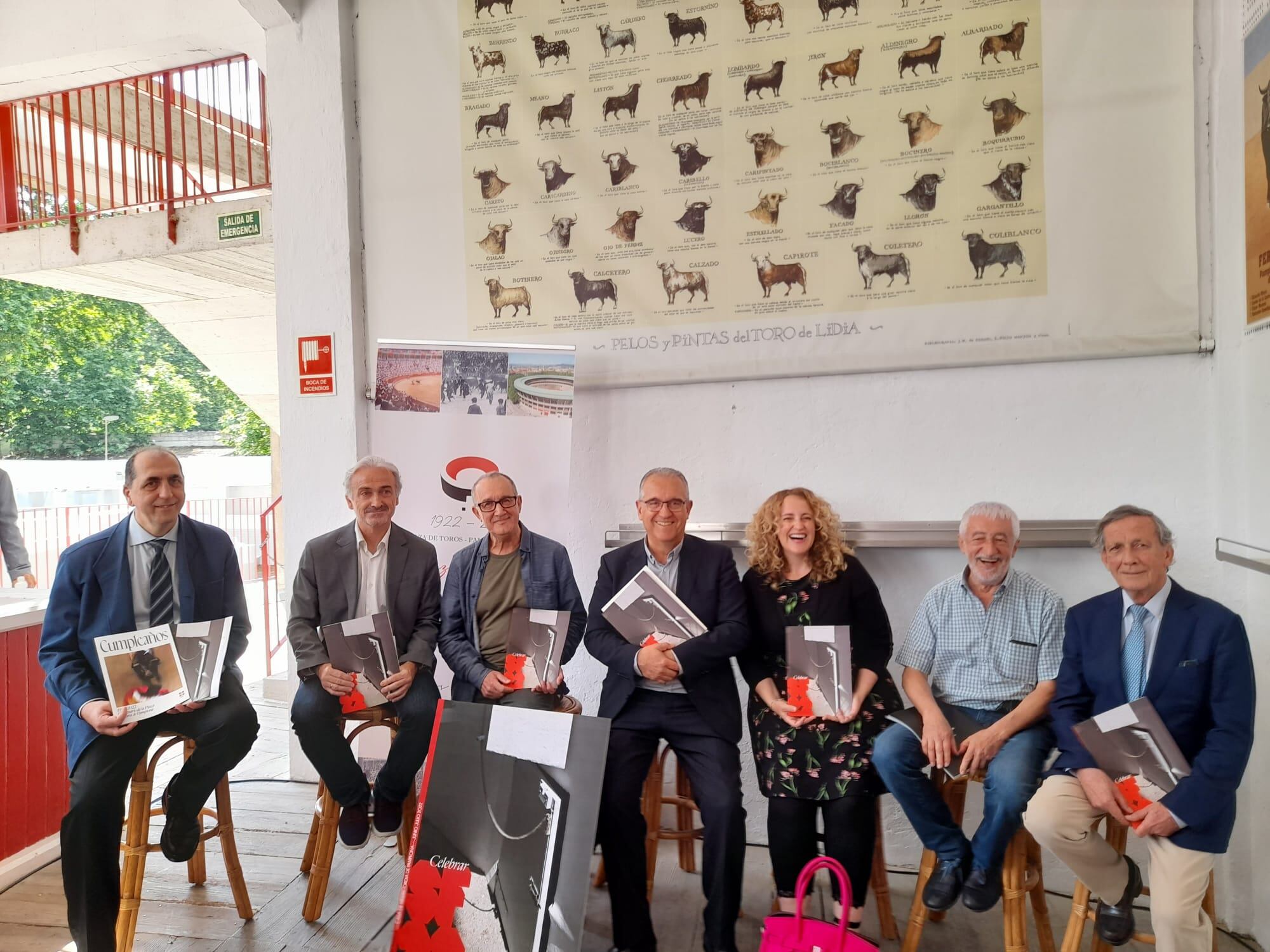 Presentación de la revista SF22 con Javier Errea, Carlos Cánovas, Enrique Maya, Raquel Andueza, Pedro Salaverri y José María Marco García-Mina