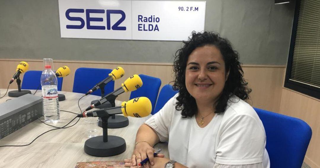 Laura Estevan, alcaldesa de Sax 