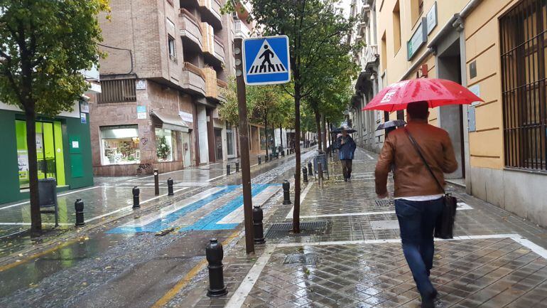 Llueve estos días en Granada