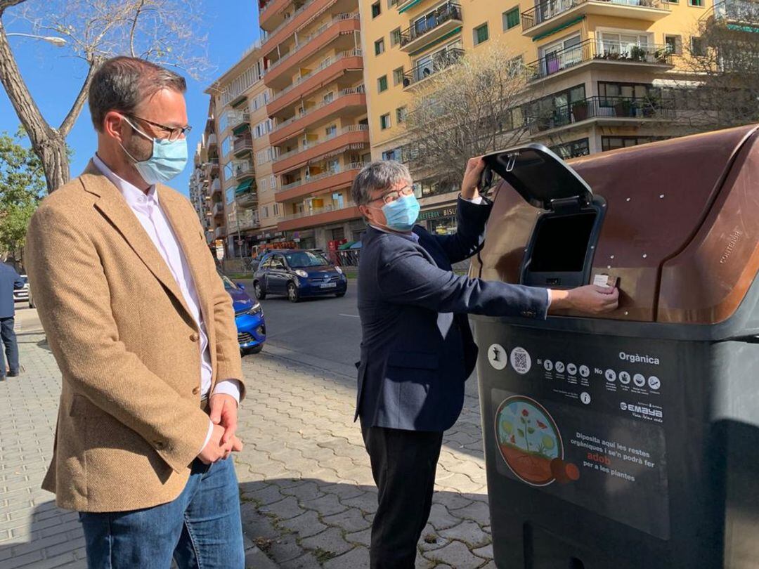 El alcalde de Palma y el presidente de EMAYA.