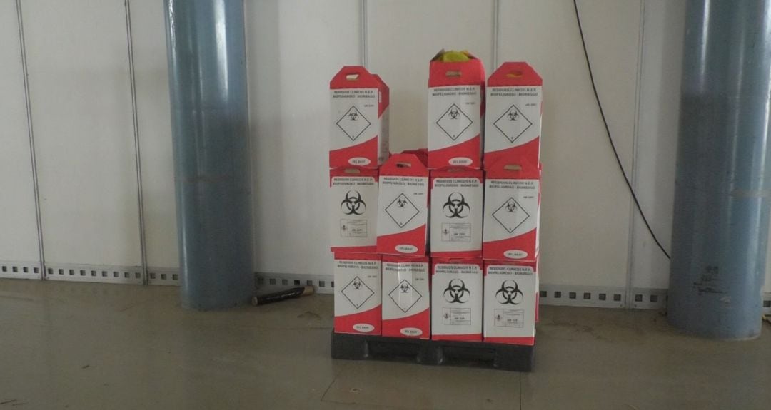 Residuos sanitarios de los hospitales de la provincia de Alicante