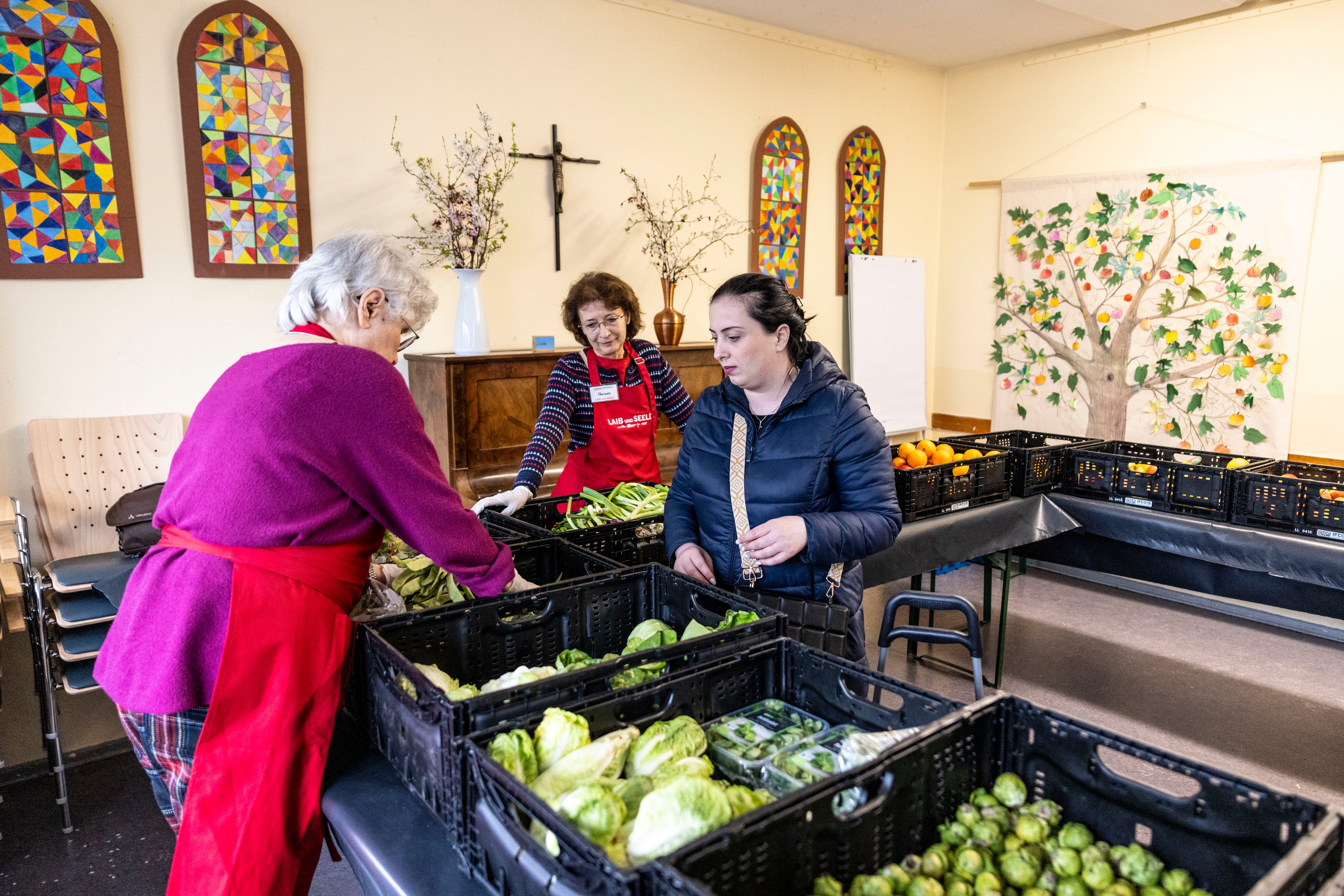 Imagen de archivo de un bando de alimentos en Berlín, en Alemania. (Photo by Maja Hitij/Getty Images)