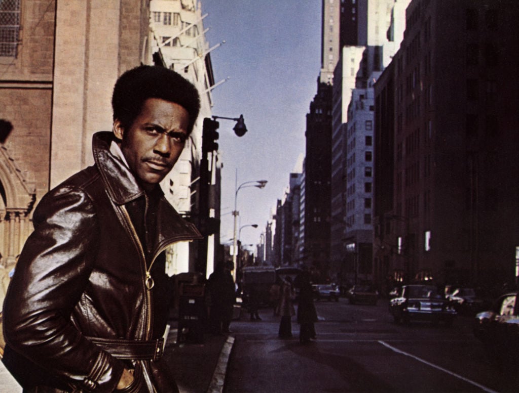 Una imagen del actor Richard Roundtree en la película &#039;Shaft&#039; (1971).