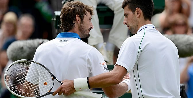 Ferrero felicita a Djokovic por la victoria