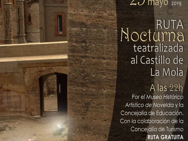 Cartel ruta nocturna