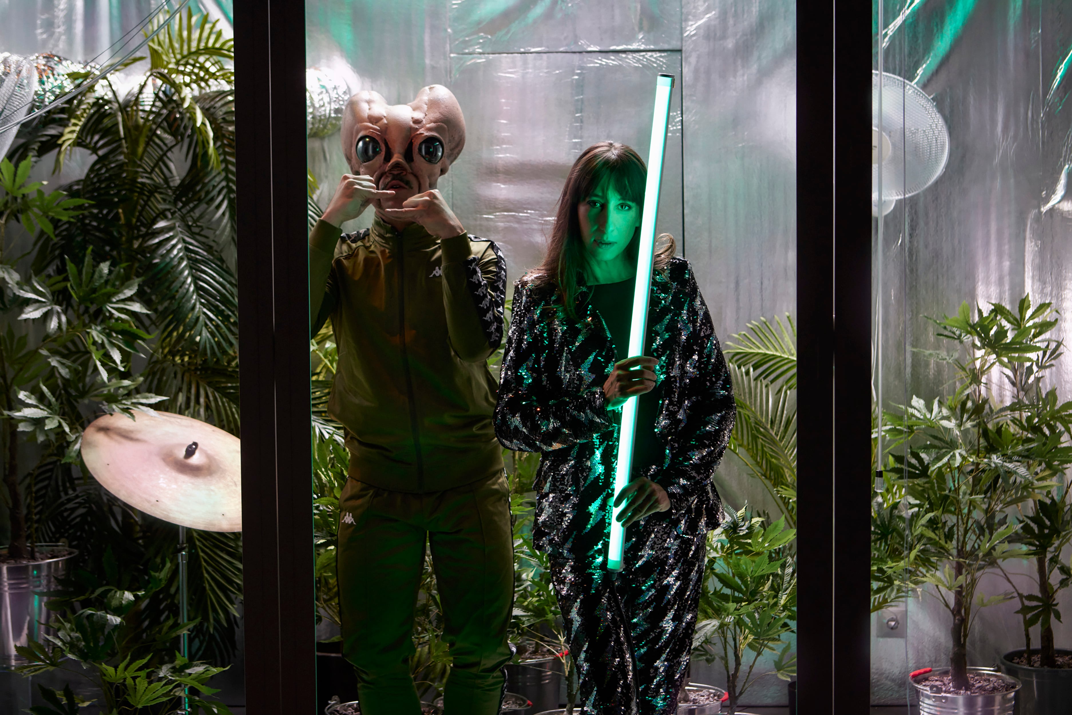 Carlos Beluga y Maricel Álvarez en &#039;Vendrán los alienígenas y tendrán tus ojos&#039;