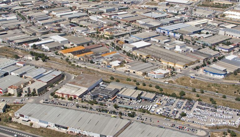Vista aérea del Polígono Fuente del Jarro