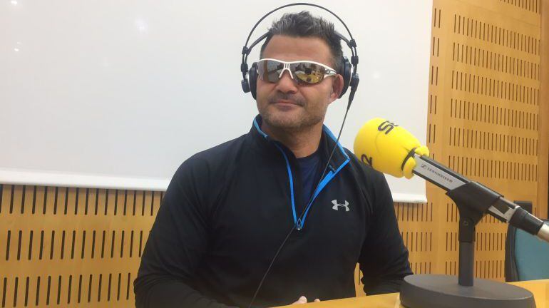 Foto de archivo de una entrevista a David Casinos en Radio Valencia