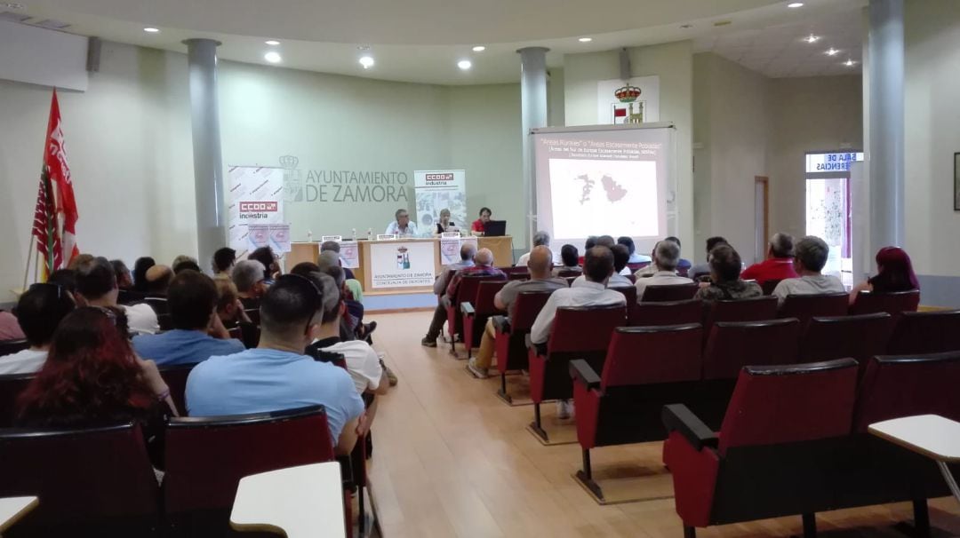 Jornadas sobre despobalción organizadas por Comisiones Obreras