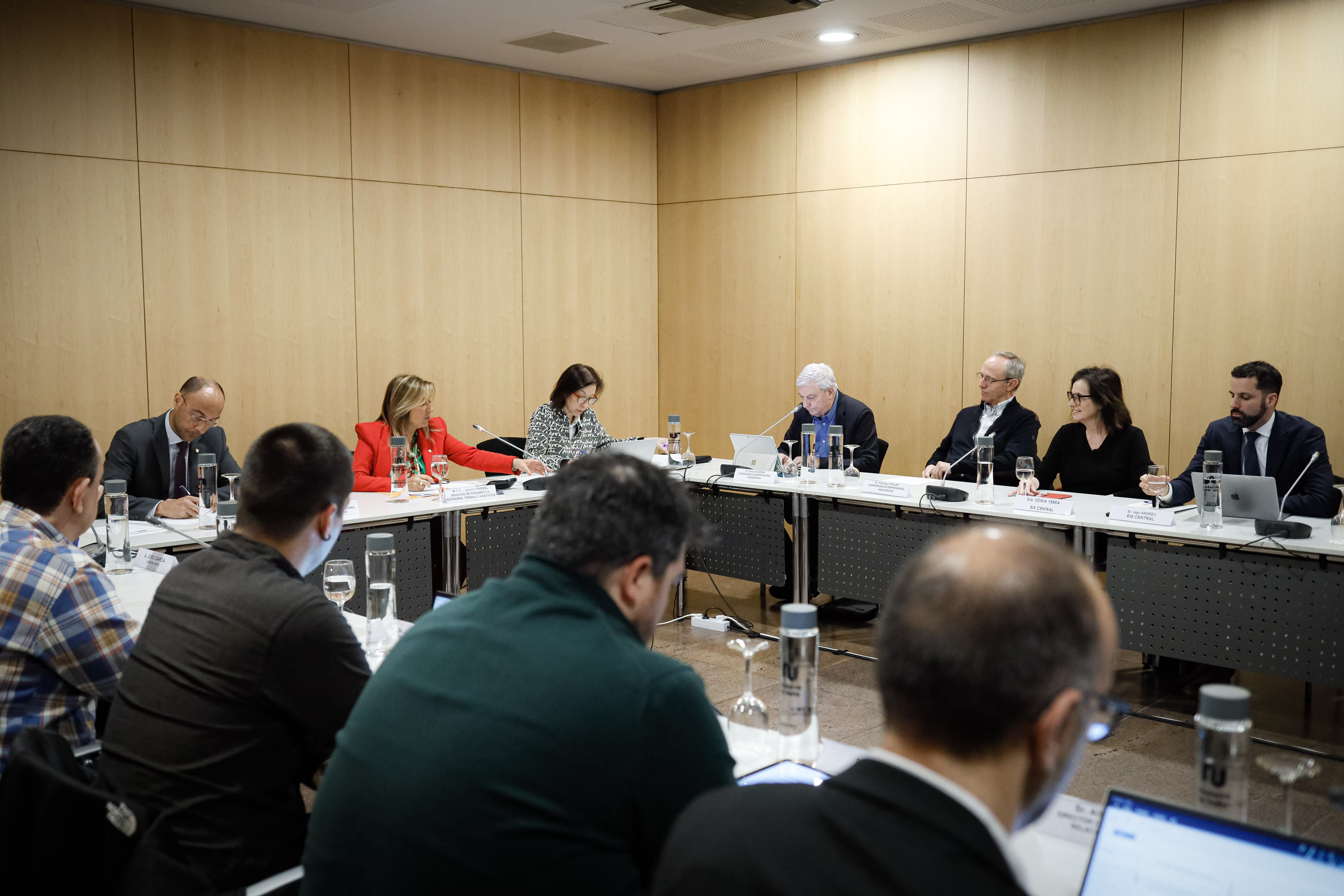 Reunió del Consell Econòmic i Social d&#039;aquest dimarts.