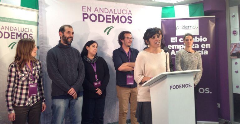 Imagen de Podemos en la noche electoral del 20 de diciembre