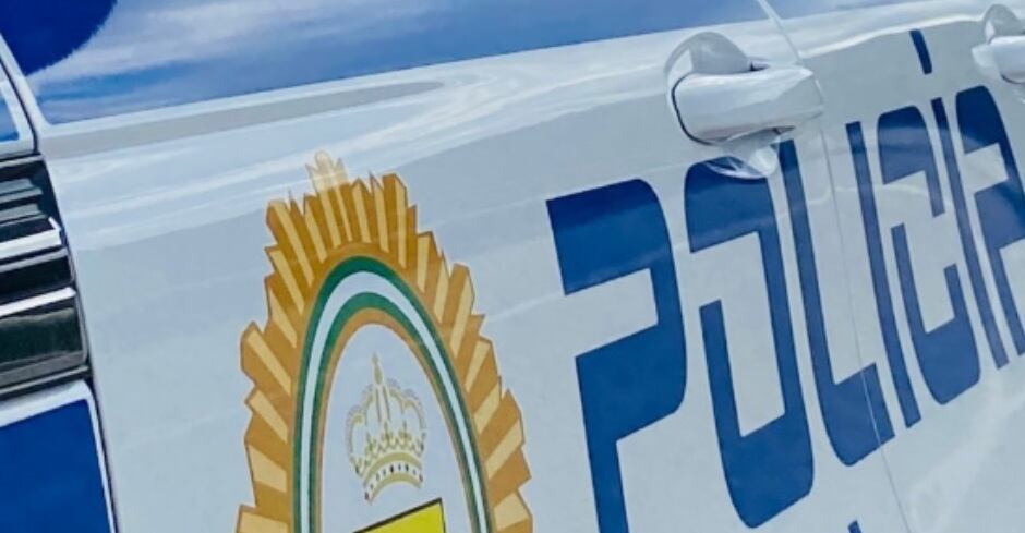 Un vehículo policial en Los Barrios