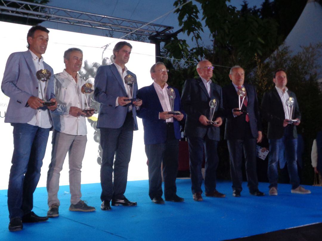 Las siete representantes de las bodegas galardonadas