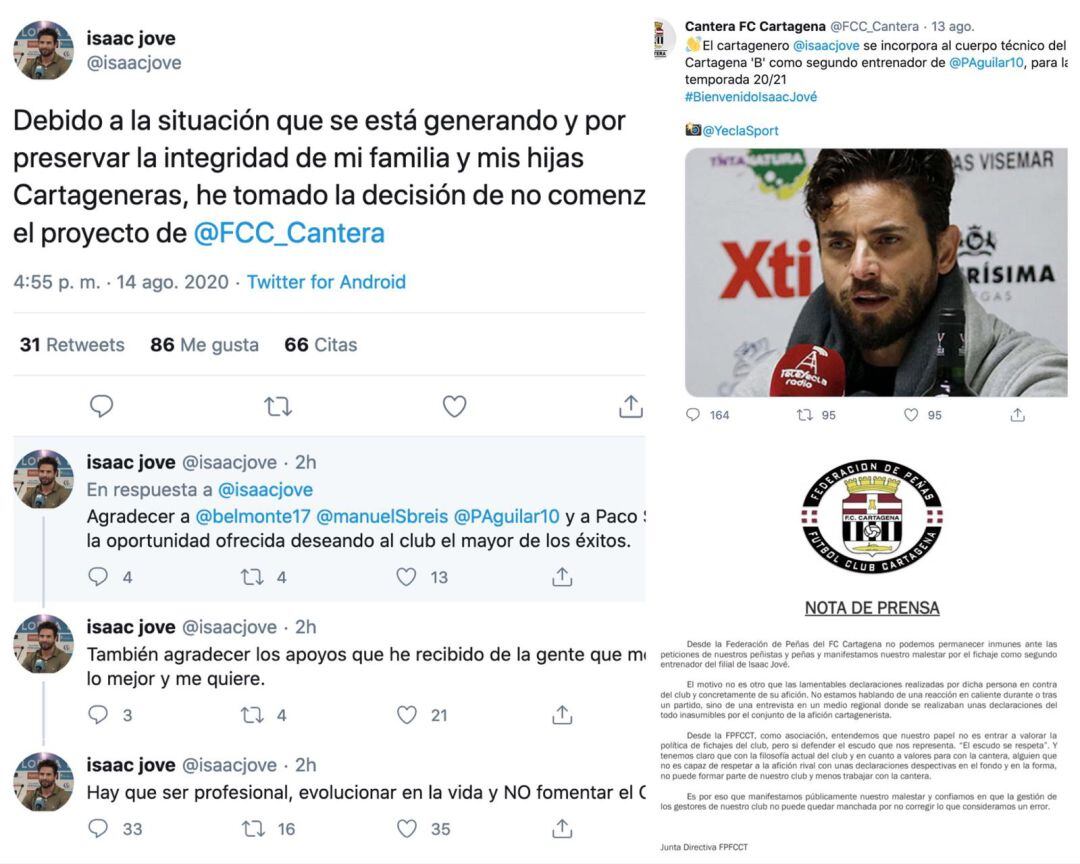 Las redes sociales fuerzan la renuncia de Isaac Jové