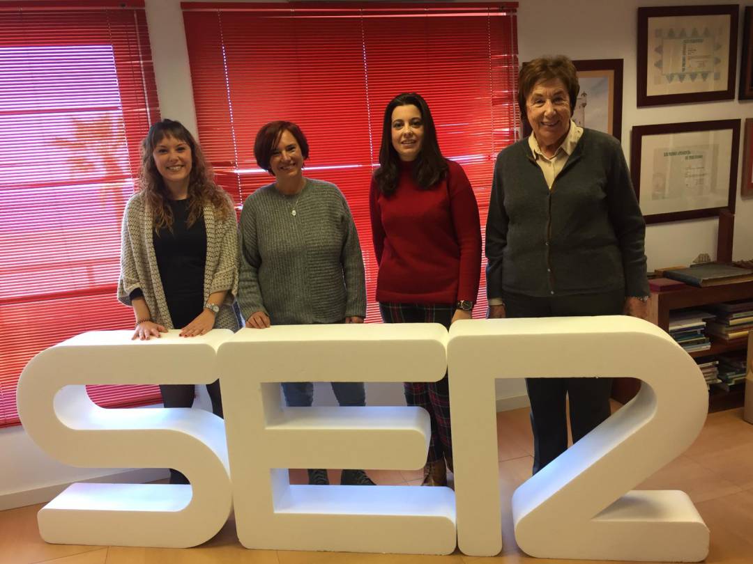 De izquierda de derecha: Lorena Garrón, Susi León, Bea Fernández y Carmen Pinedo 