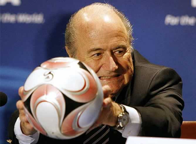 Joseph Blatter, presidente de la FIFA