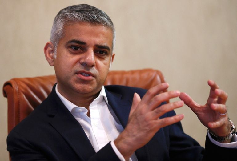 Sadiq Khan, alcalde de Londres, en una imagen de archivo