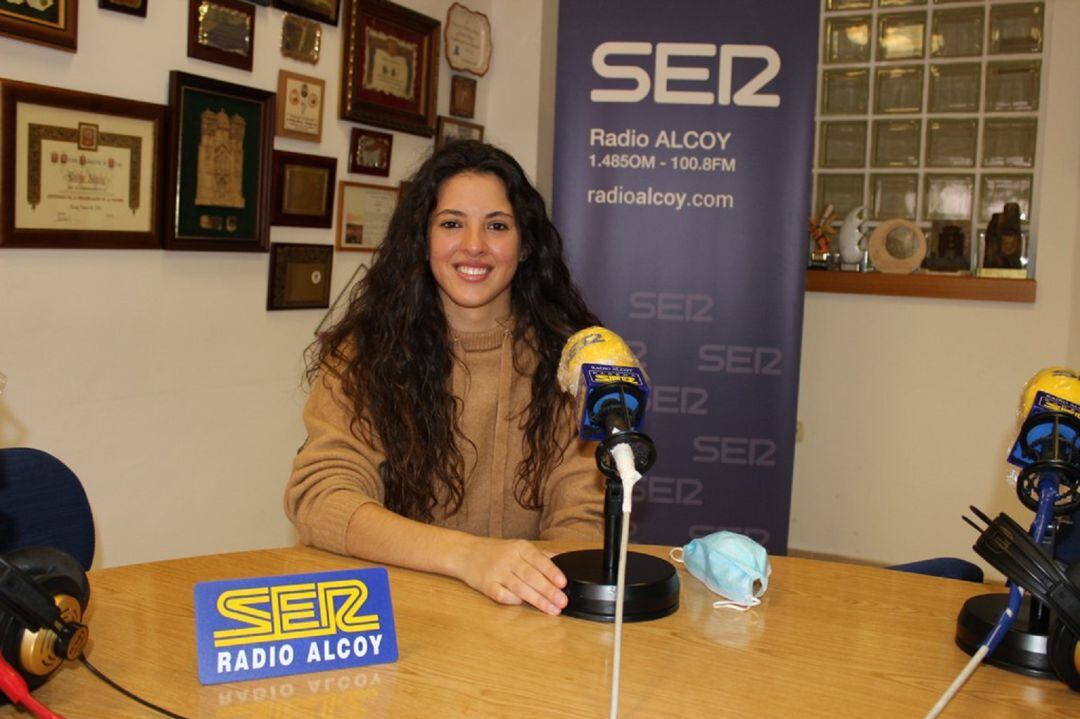 Lydia Sempere en Radio Alcoy 