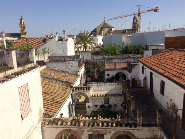 Panorámica desde la azotea del patio