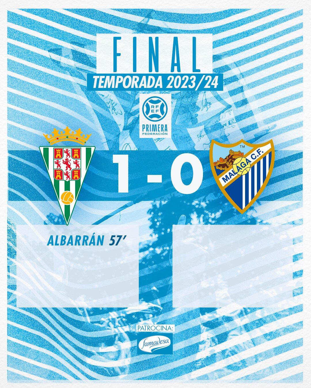El Málaga perdió 1-0 ante el Córdoba en el estadio El Arcángel