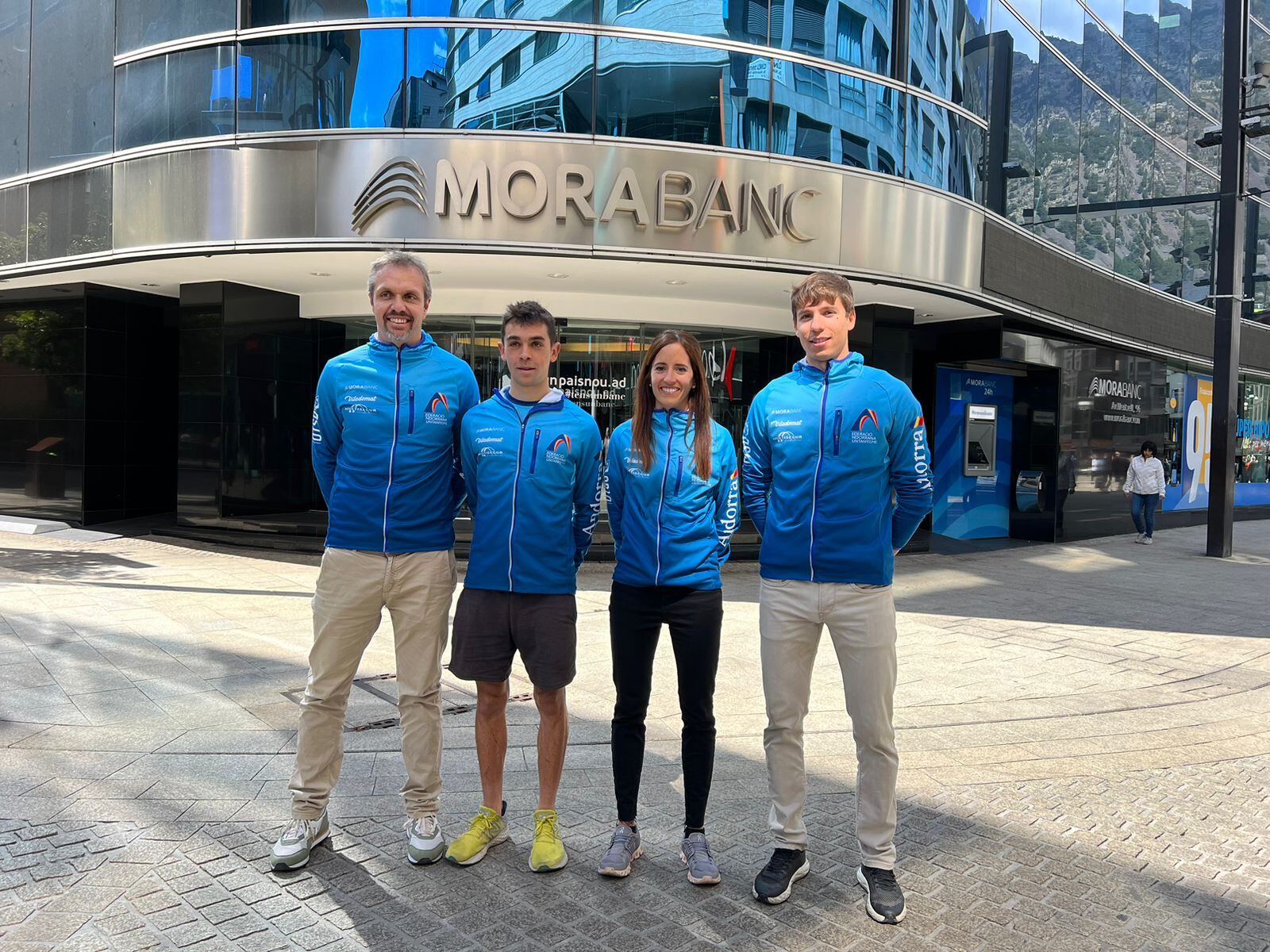 L'equip nacional de curses de muntanya de la FAM 2023.